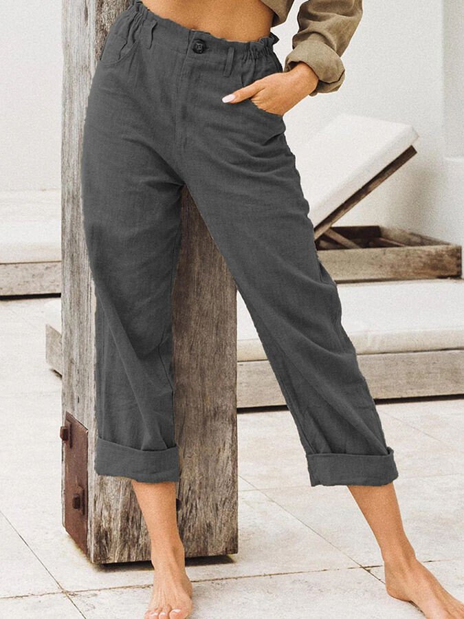 Emma Women's Fashionable and Trendy Trousers for Effortless Style