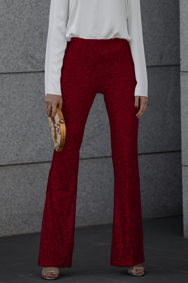 Stylish High-Waisted Flared Pants for Women for Elegant & Trendy Look