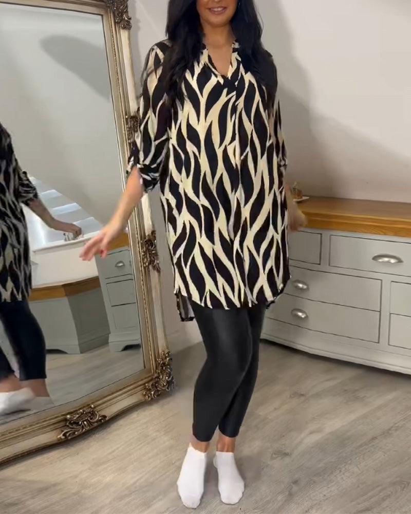 Chic Lightweight Long Sleeve Blouse for Women - Perfect for Casual Wear