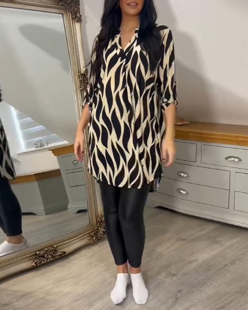 Chic Lightweight Long Sleeve Blouse for Women - Perfect for Casual Wear