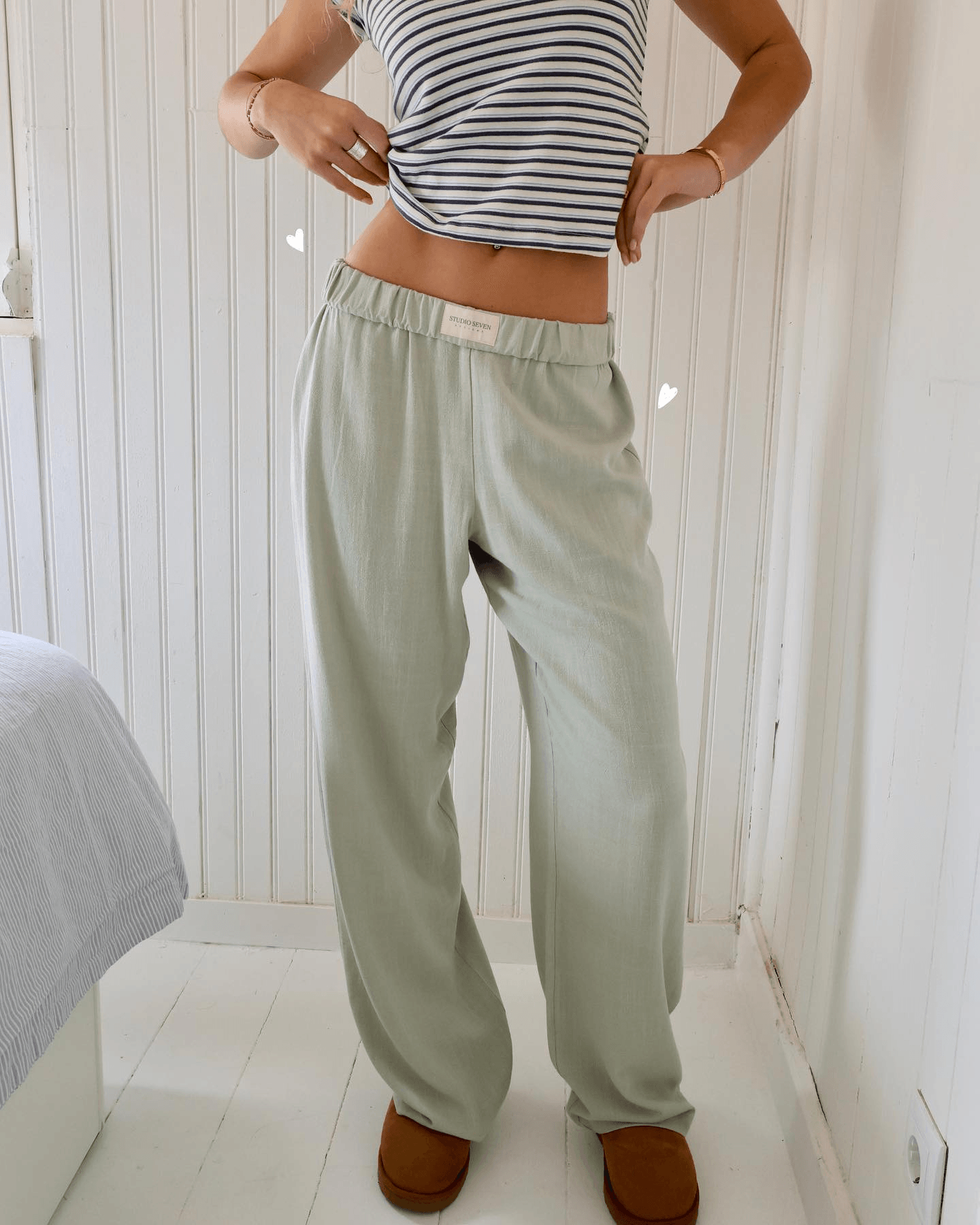 Women's Lightweight Soft Trousers with a Relaxed Fit