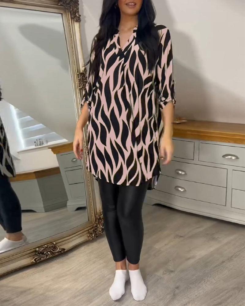 Chic Lightweight Long Sleeve Blouse for Women - Perfect for Casual Wear