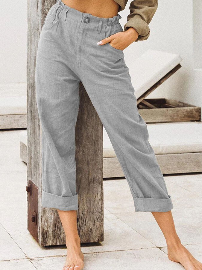 Emma Women's Fashionable and Trendy Trousers for Effortless Style