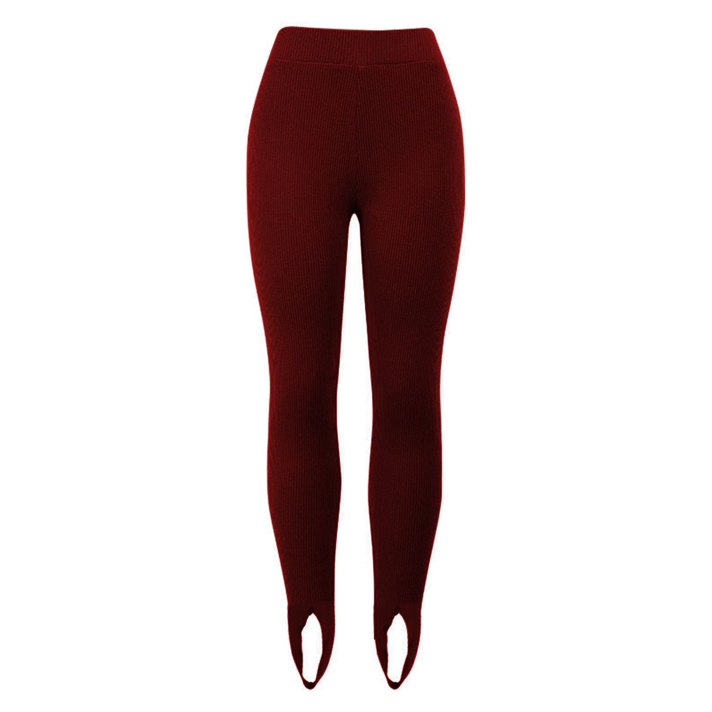 Mia Women's Mid-Waist Ribbed Leggings for Stylish Comfort