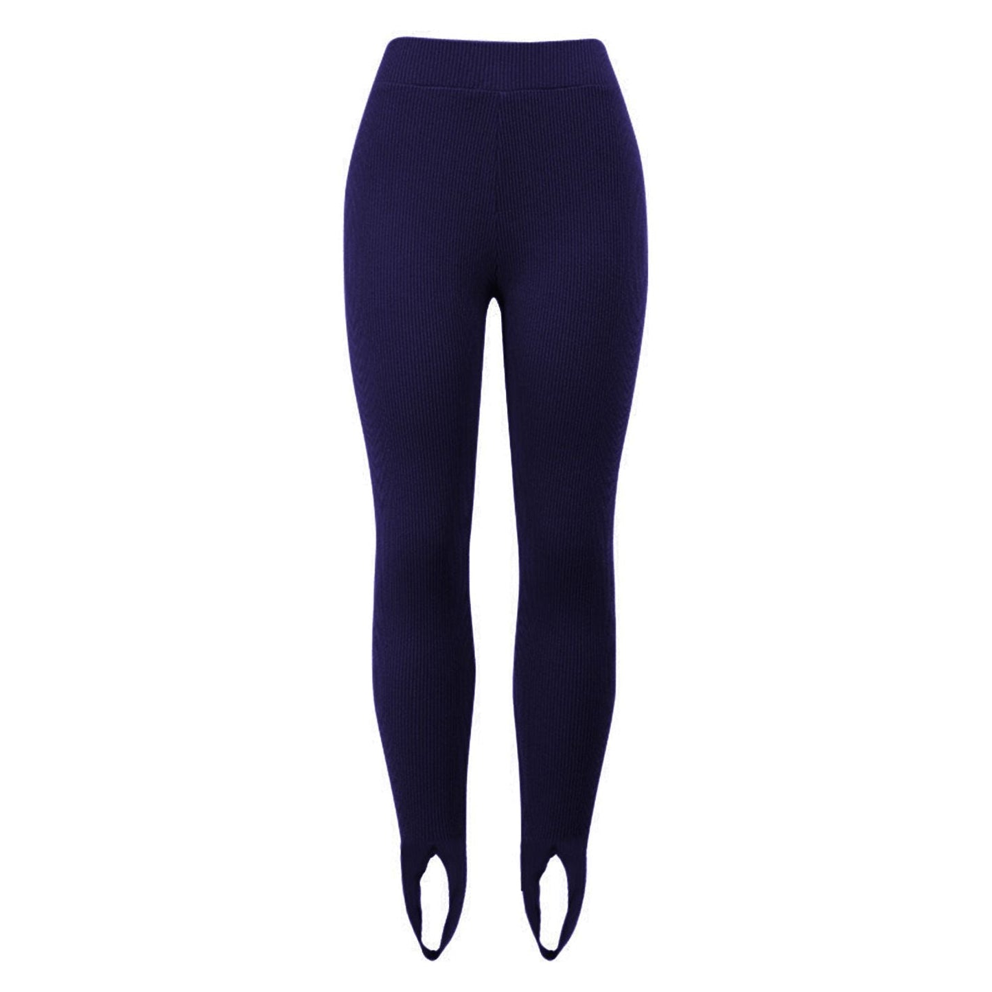 Mia Women's Mid-Waist Ribbed Leggings for Stylish Comfort