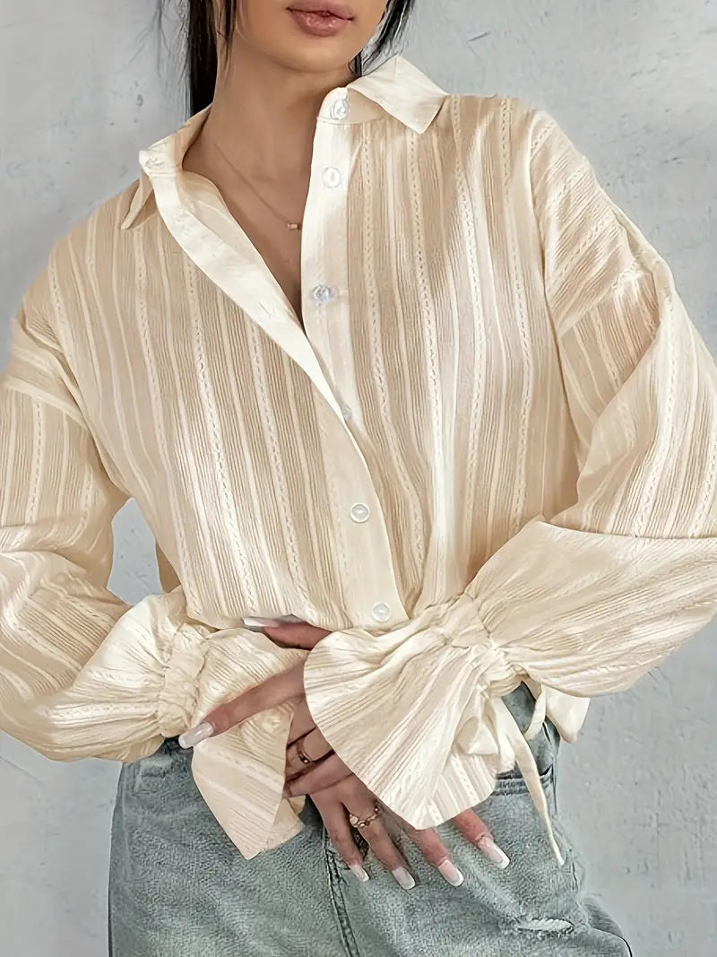 Harley Women's Long-Sleeve Button-Up Shirt for Stylish Comfort
