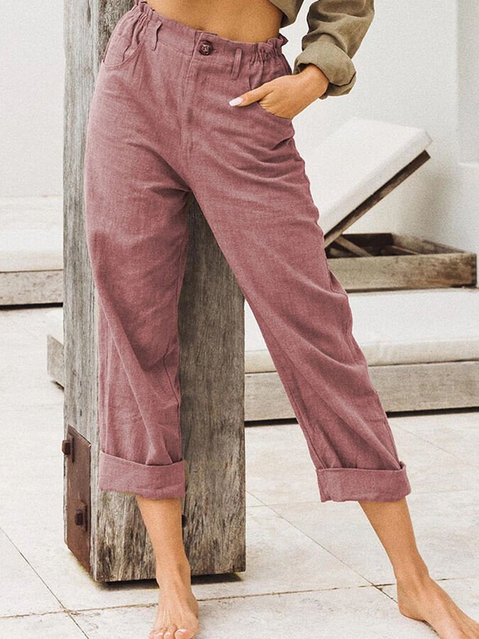 Emma Women's Fashionable and Trendy Trousers for Effortless Style
