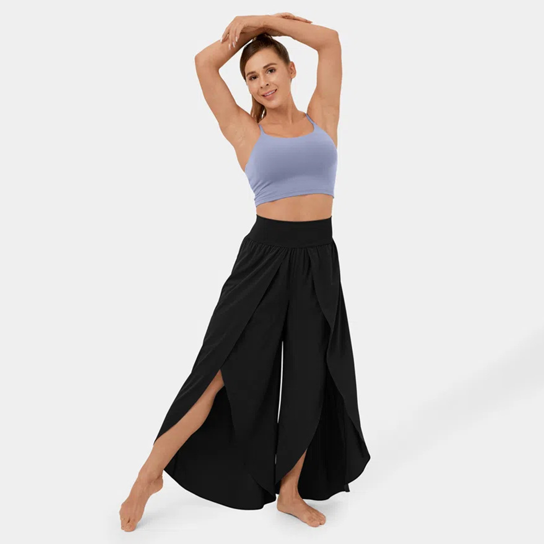 Chic High-Waisted Women's Trousers | Clara - Elegant and Versatile Office Pants