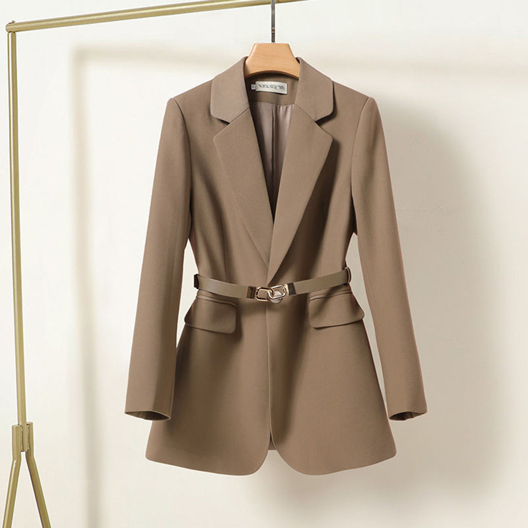 Stylish Belted Blazer for Women for Elegant Office and Casual Looks