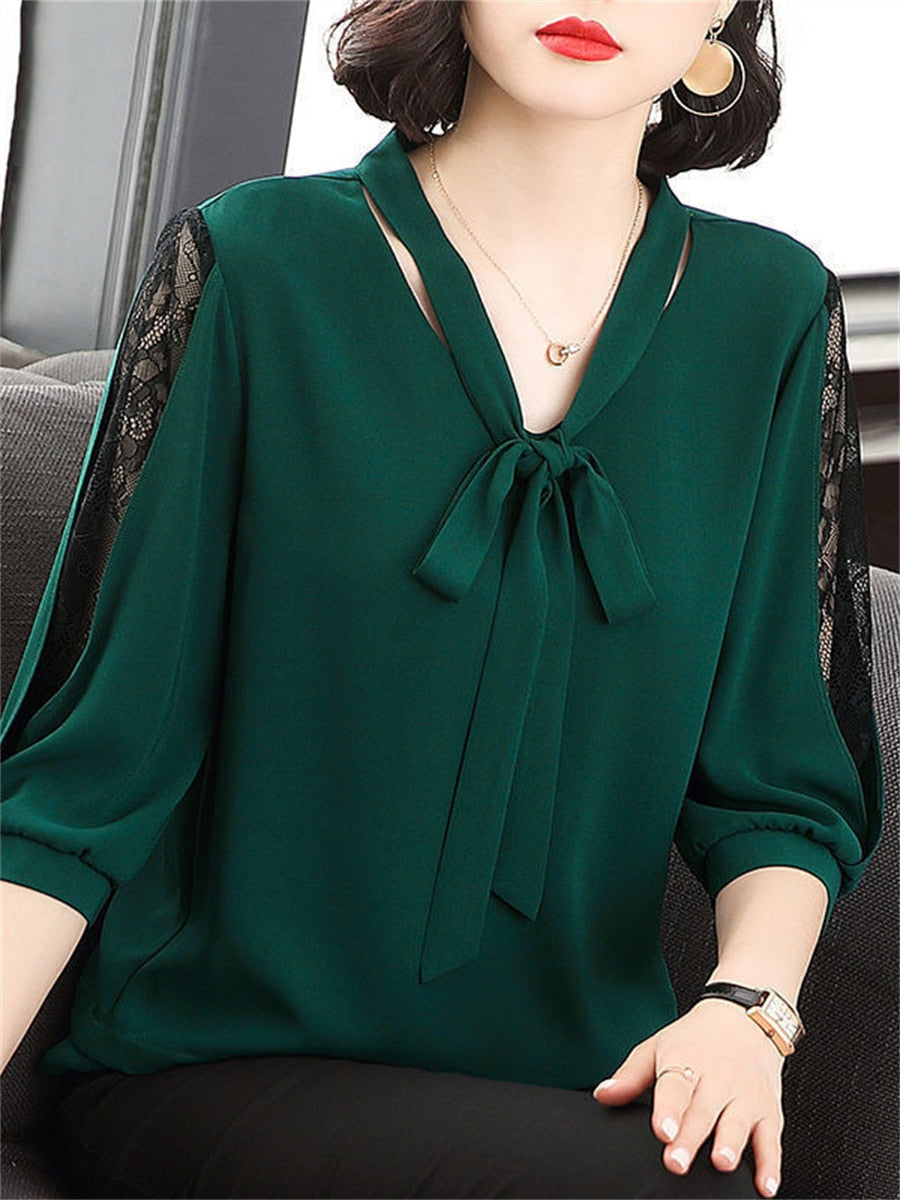 Daniella Womens Breezy Summer Blouse Lightweight Casual Top for Warm Weather