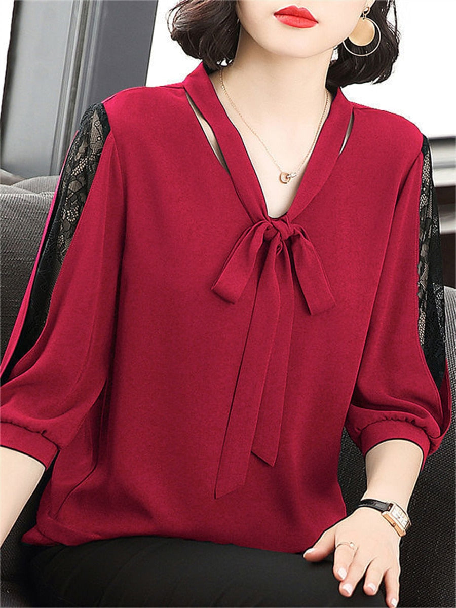 Daniella Womens Breezy Summer Blouse Lightweight Casual Top for Warm Weather