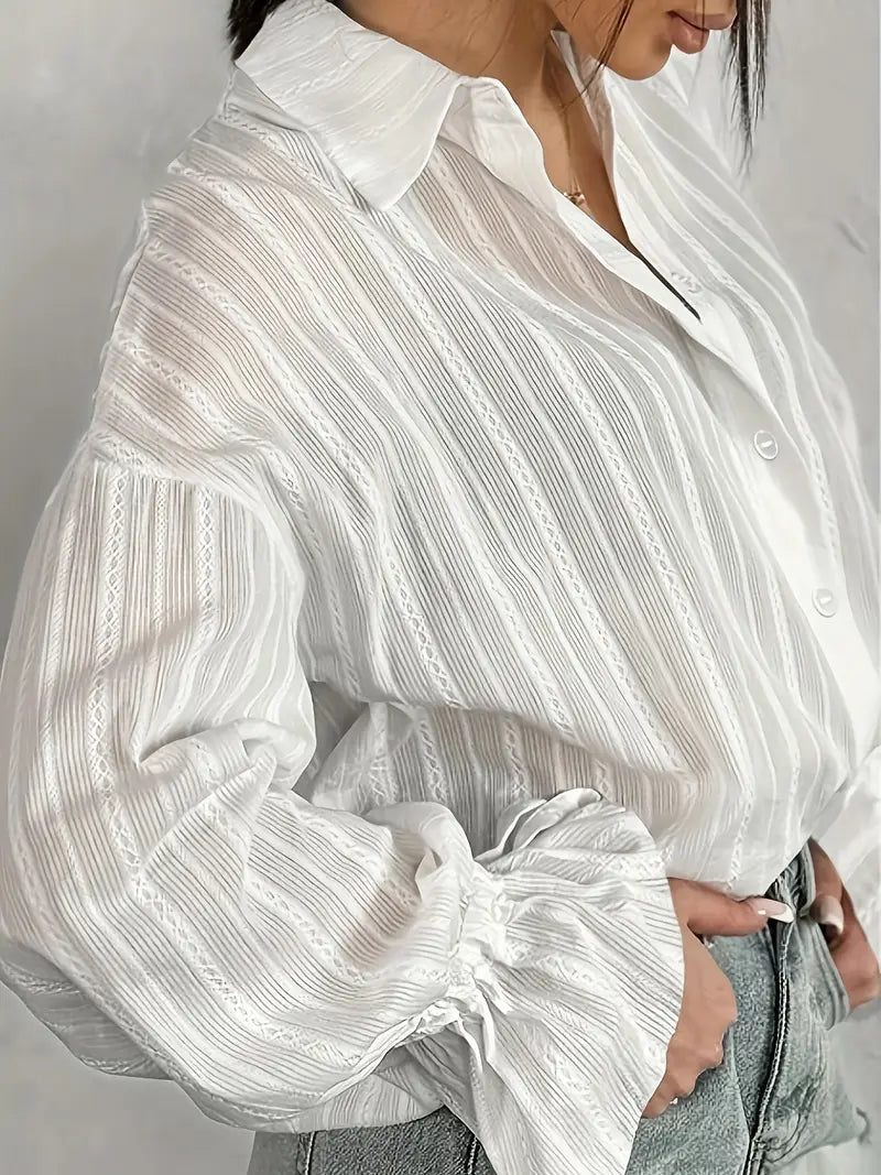 Harley Women's Long-Sleeve Button-Up Shirt for Stylish Comfort