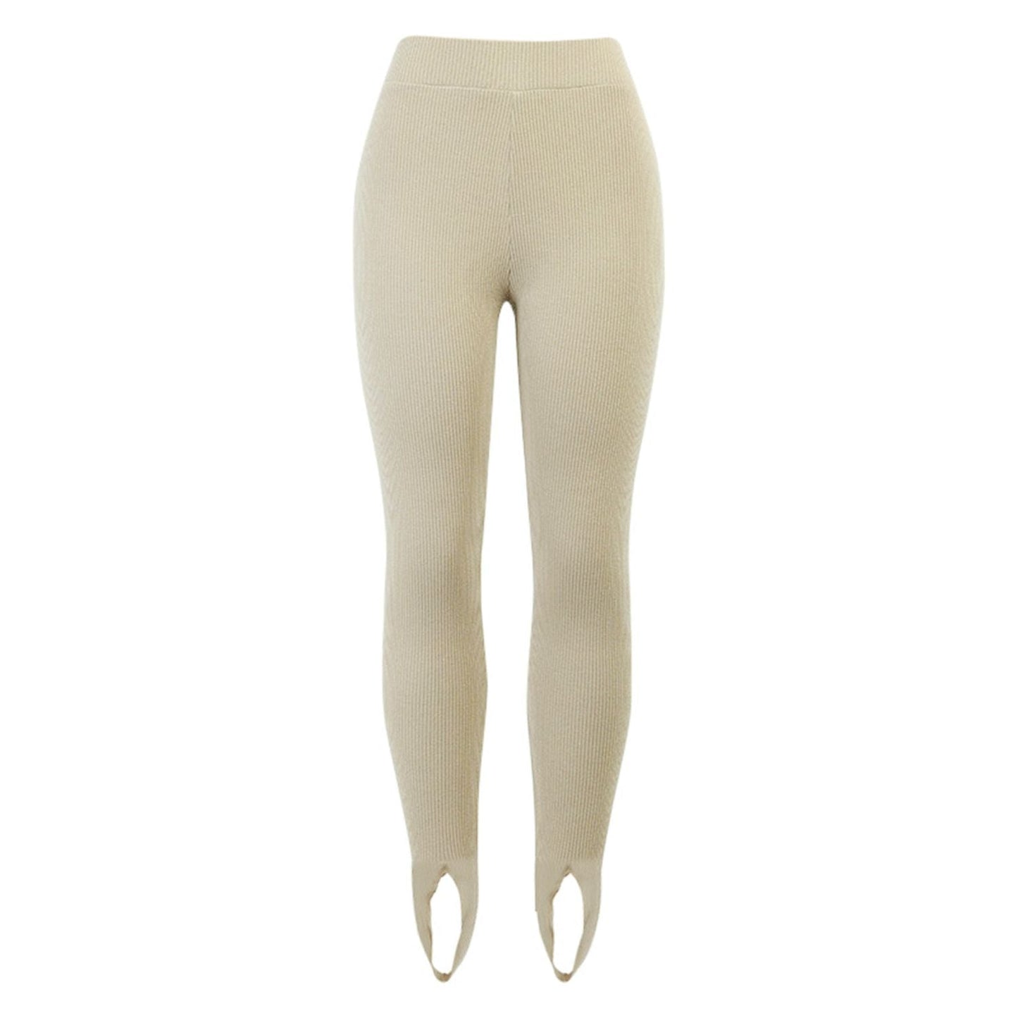 Mia Women's Mid-Waist Ribbed Leggings for Stylish Comfort
