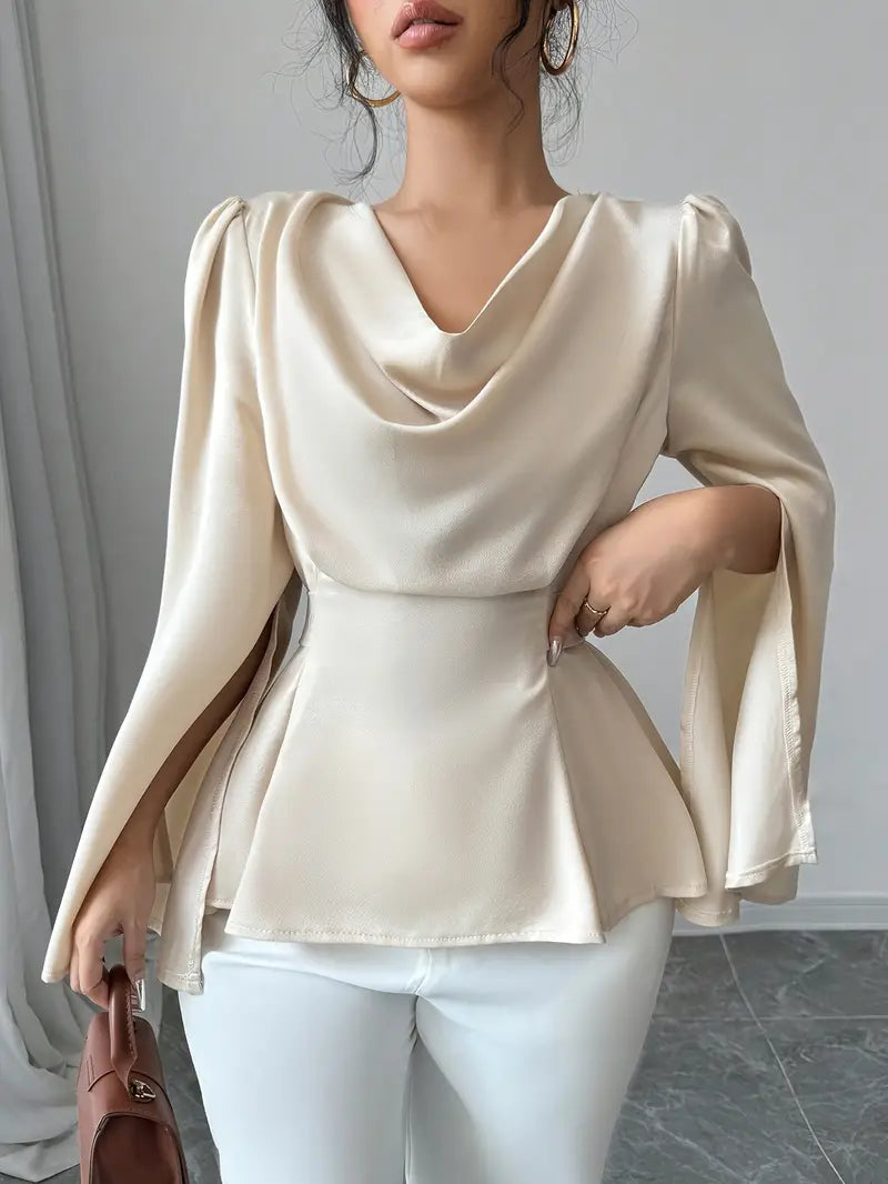 Diana Stylish Women's Top with Bell Sleeves for Elegant Fashion