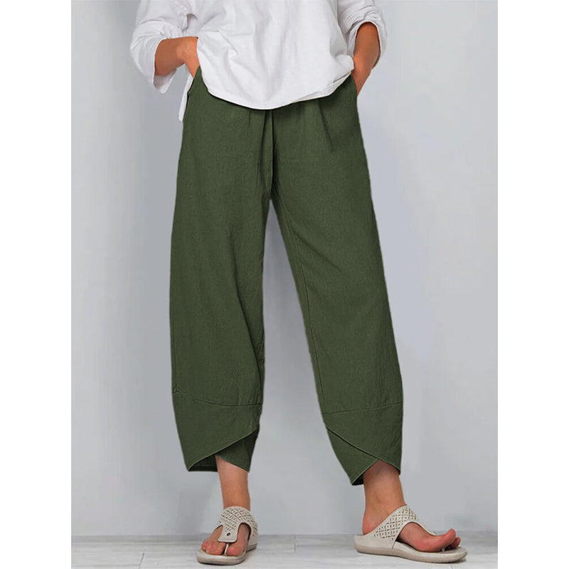 Elena Women's Stylish and Comfortable Trousers for Effortless Chic