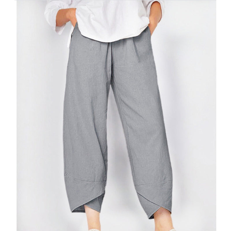 Elena Women's Stylish and Comfortable Trousers for Effortless Chic