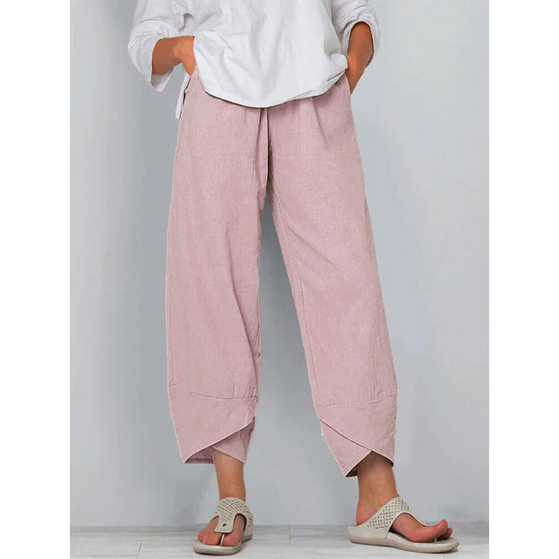 Elena Women's Stylish and Comfortable Trousers for Effortless Chic