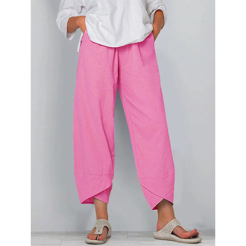Elena Women's Stylish and Comfortable Trousers for Effortless Chic