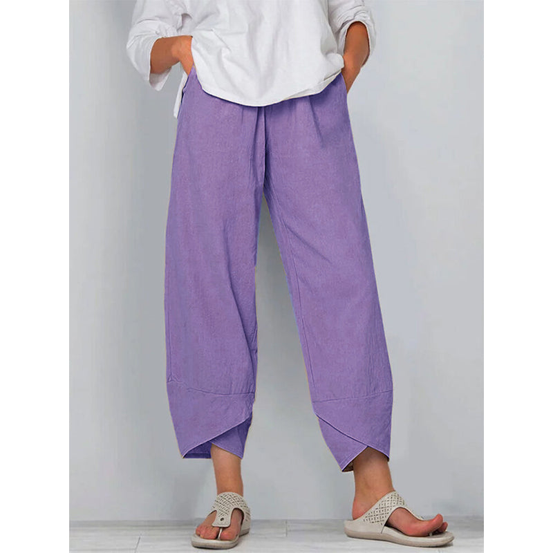 Elena Women's Stylish and Comfortable Trousers for Effortless Chic