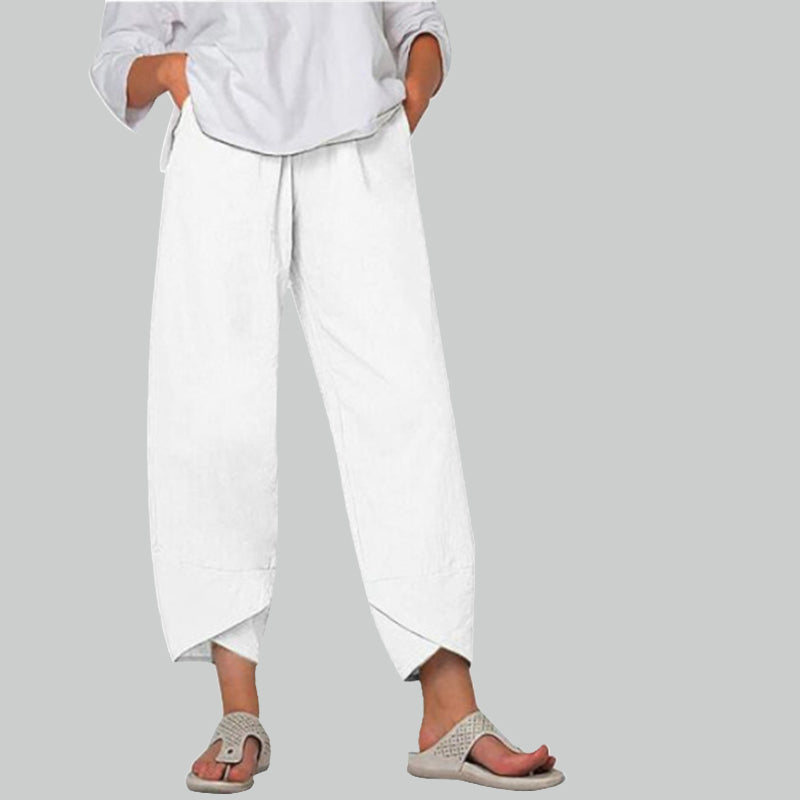 Elena Women's Stylish and Comfortable Trousers for Effortless Chic