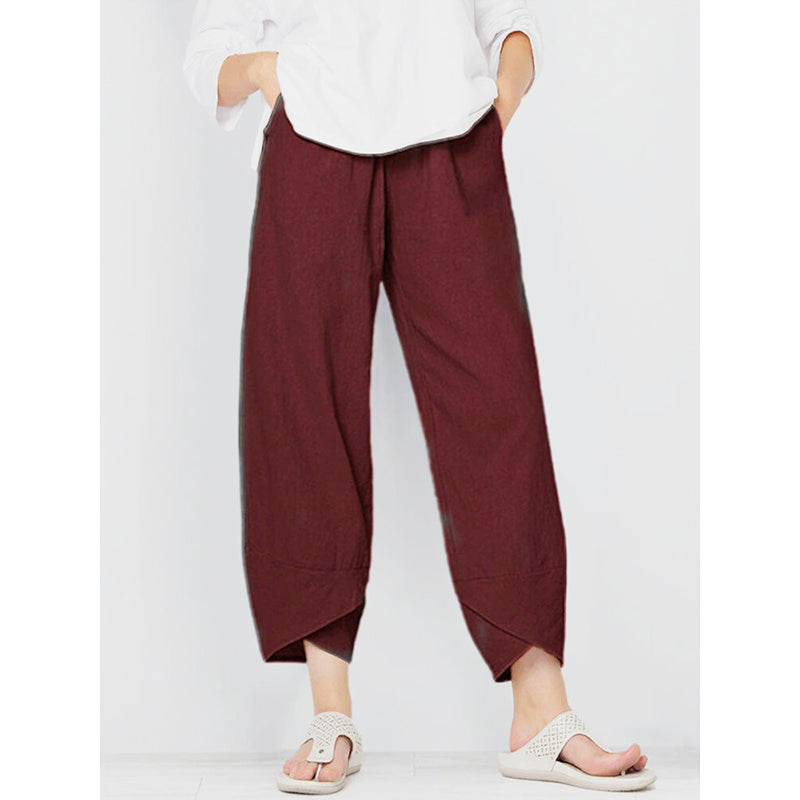 Elena Women's Stylish and Comfortable Trousers for Effortless Chic