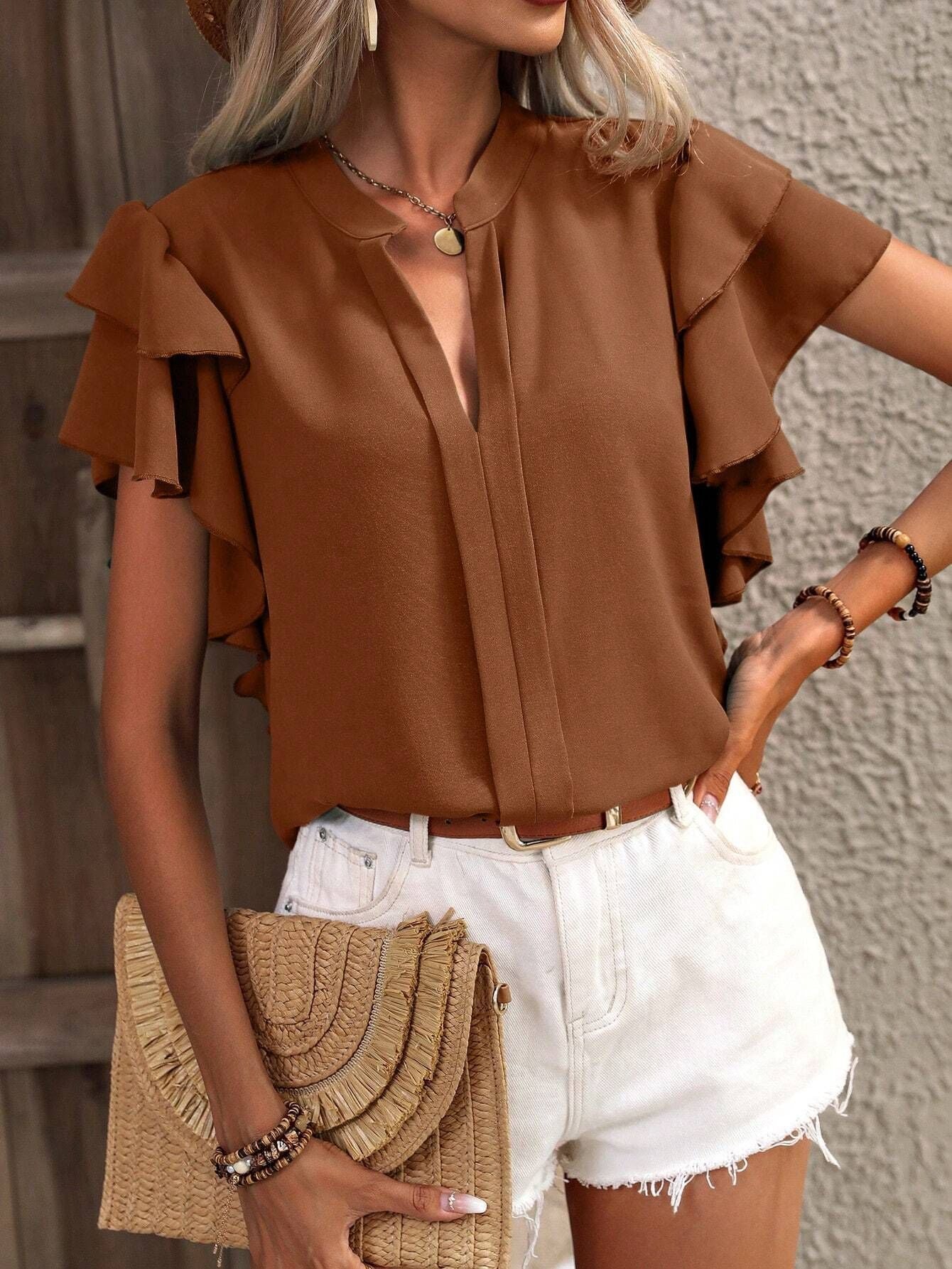 Isla - Chic Sleeveless Women's Blouse for Elegant Summer Style