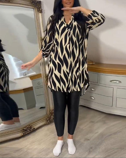 Chic Lightweight Long Sleeve Blouse for Women - Perfect for Casual Wear