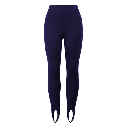 Mia Women's Mid-Waist Ribbed Leggings for Stylish Comfort
