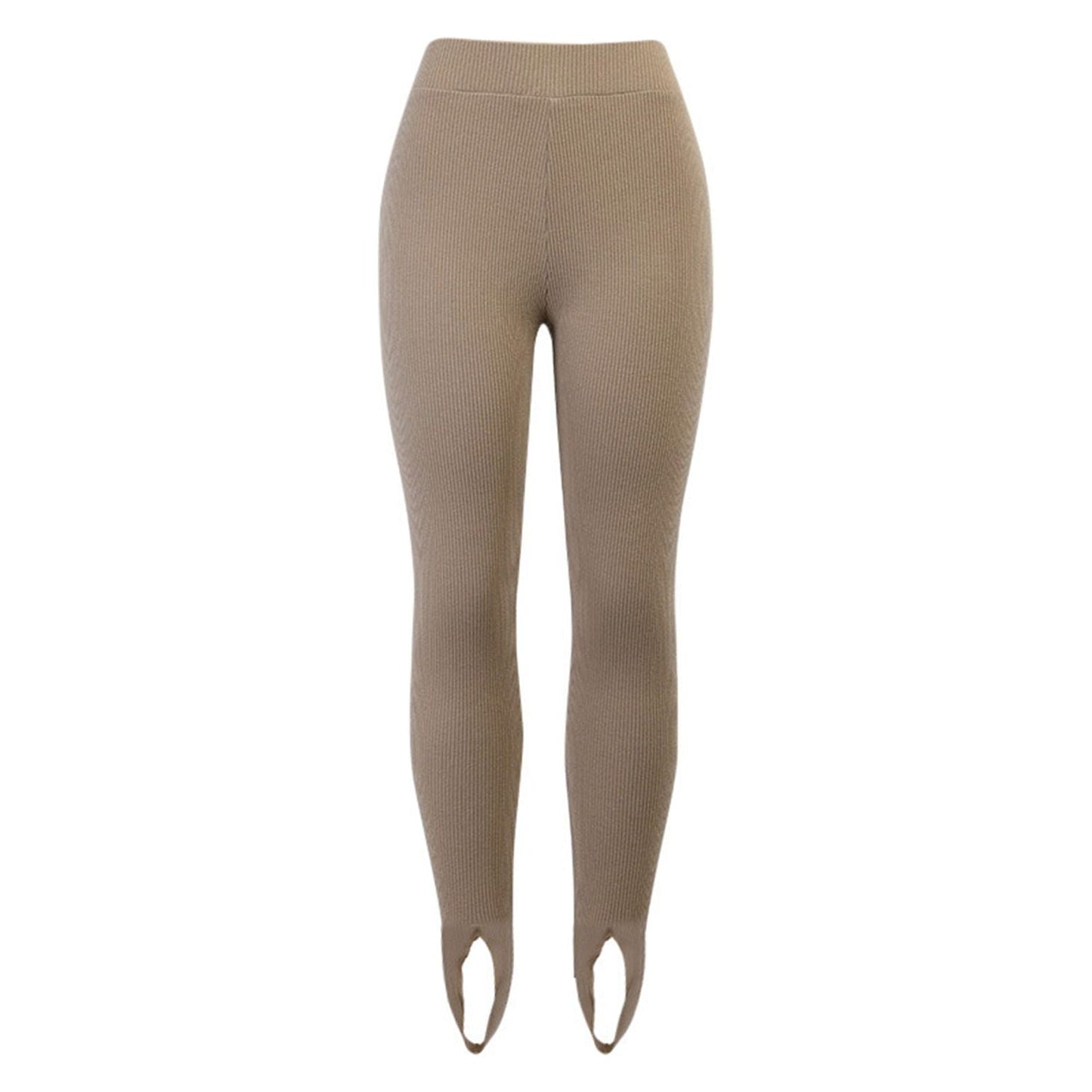 Mia Women's Mid-Waist Ribbed Leggings for Stylish Comfort