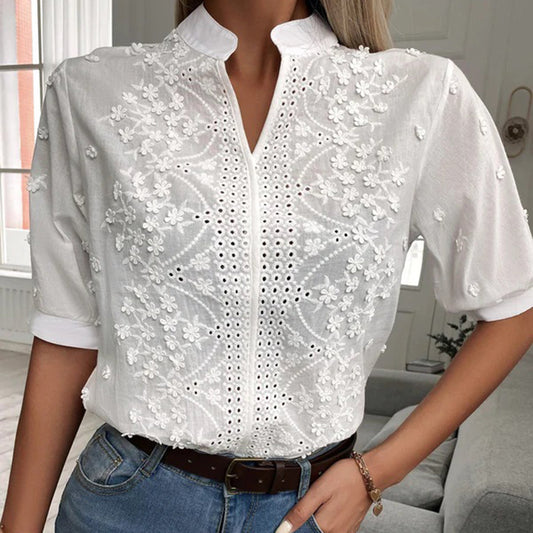 Elegant White Blouse for Women – Chic and Fashionable