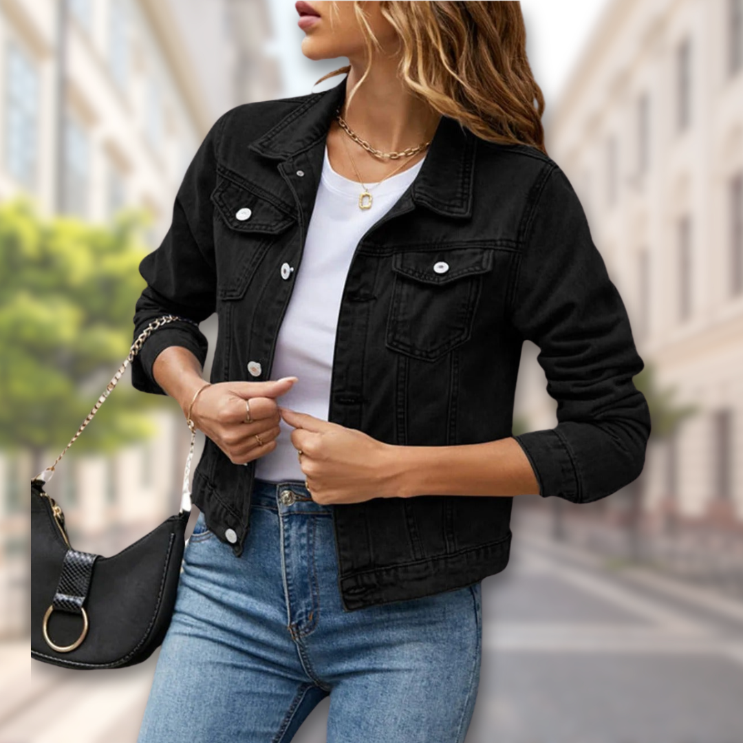 Chic Women's Button-Up Jacket Lilly - Stylish & Versatile Outerwear