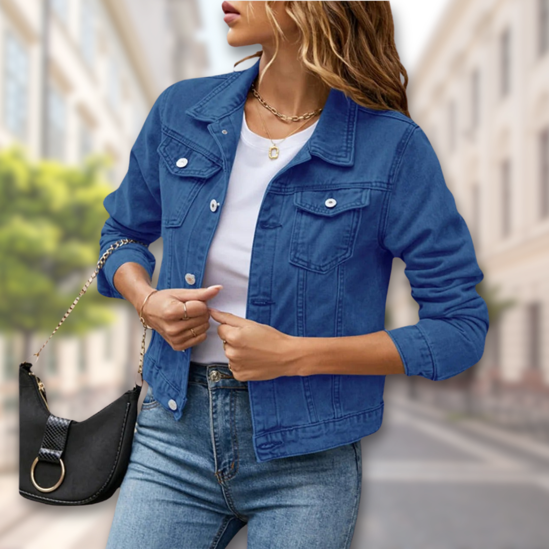 Chic Women's Button-Up Jacket Lilly - Stylish & Versatile Outerwear