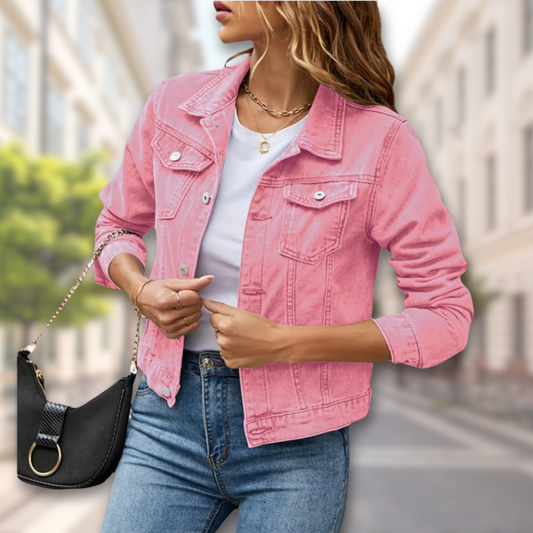 Chic Women's Button-Up Jacket Lilly - Stylish & Versatile Outerwear