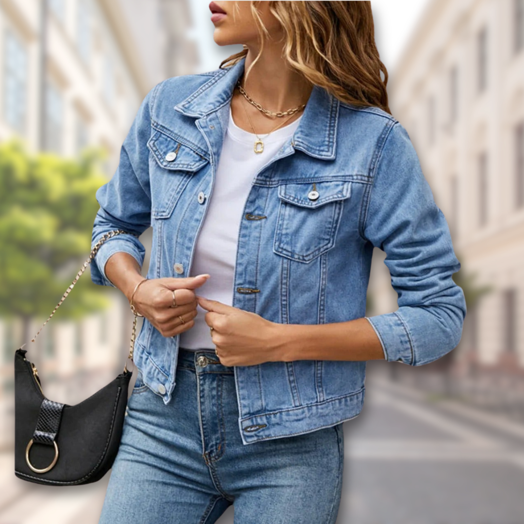 Chic Women's Button-Up Jacket Lilly - Stylish & Versatile Outerwear