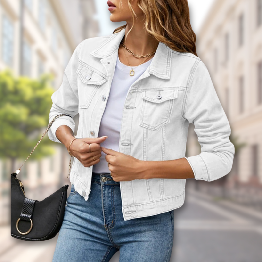 Chic Women's Button-Up Jacket Lilly - Stylish & Versatile Outerwear