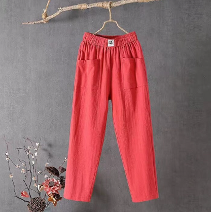 Nora Women's Relaxed-Fit Comfort Pants for Effortless Style and All-Day Comfort
