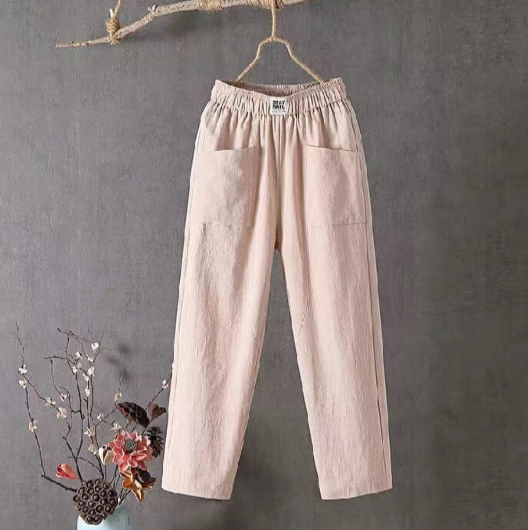 Nora Women's Relaxed-Fit Comfort Pants for Effortless Style and All-Day Comfort