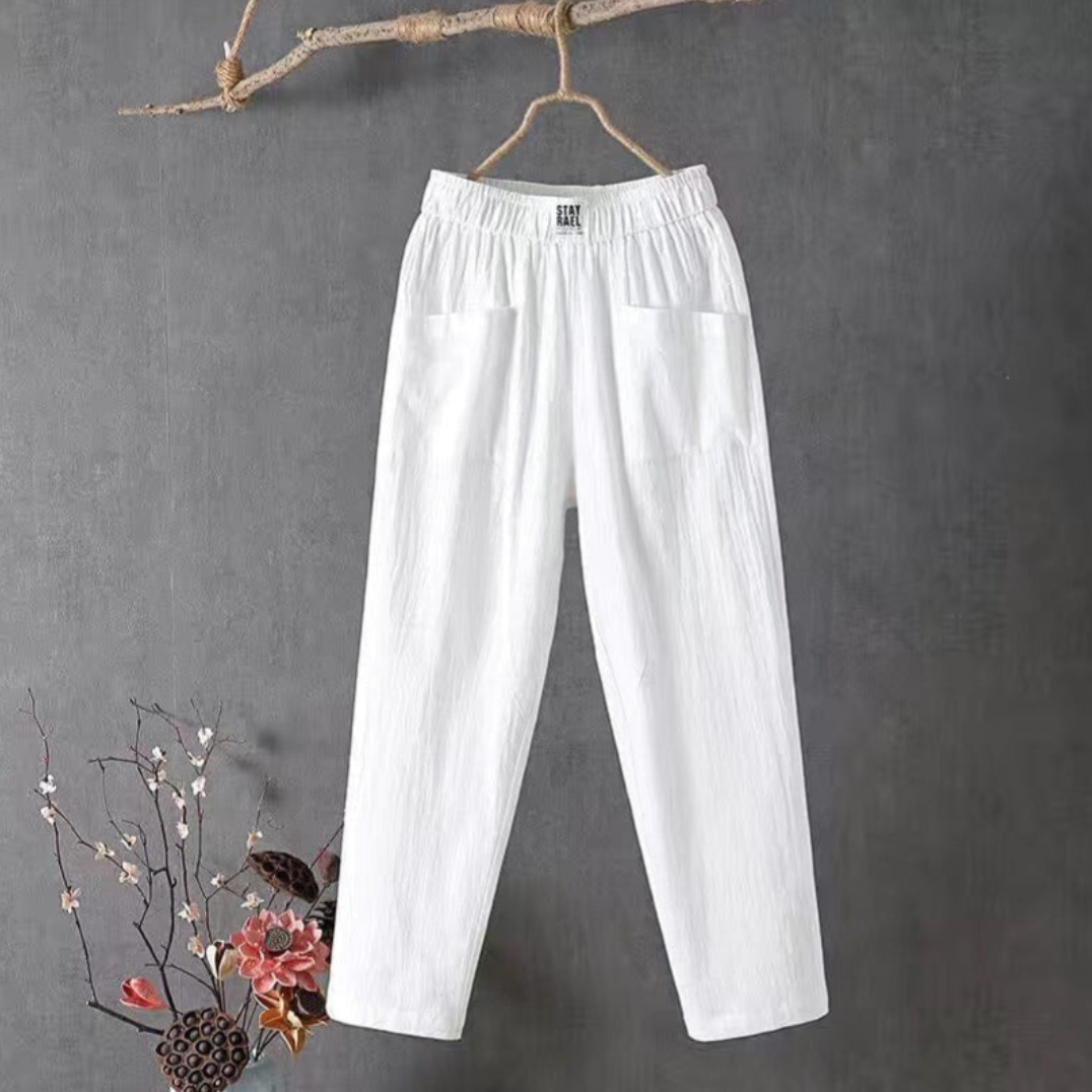 Nora Women's Relaxed-Fit Comfort Pants for Effortless Style and All-Day Comfort