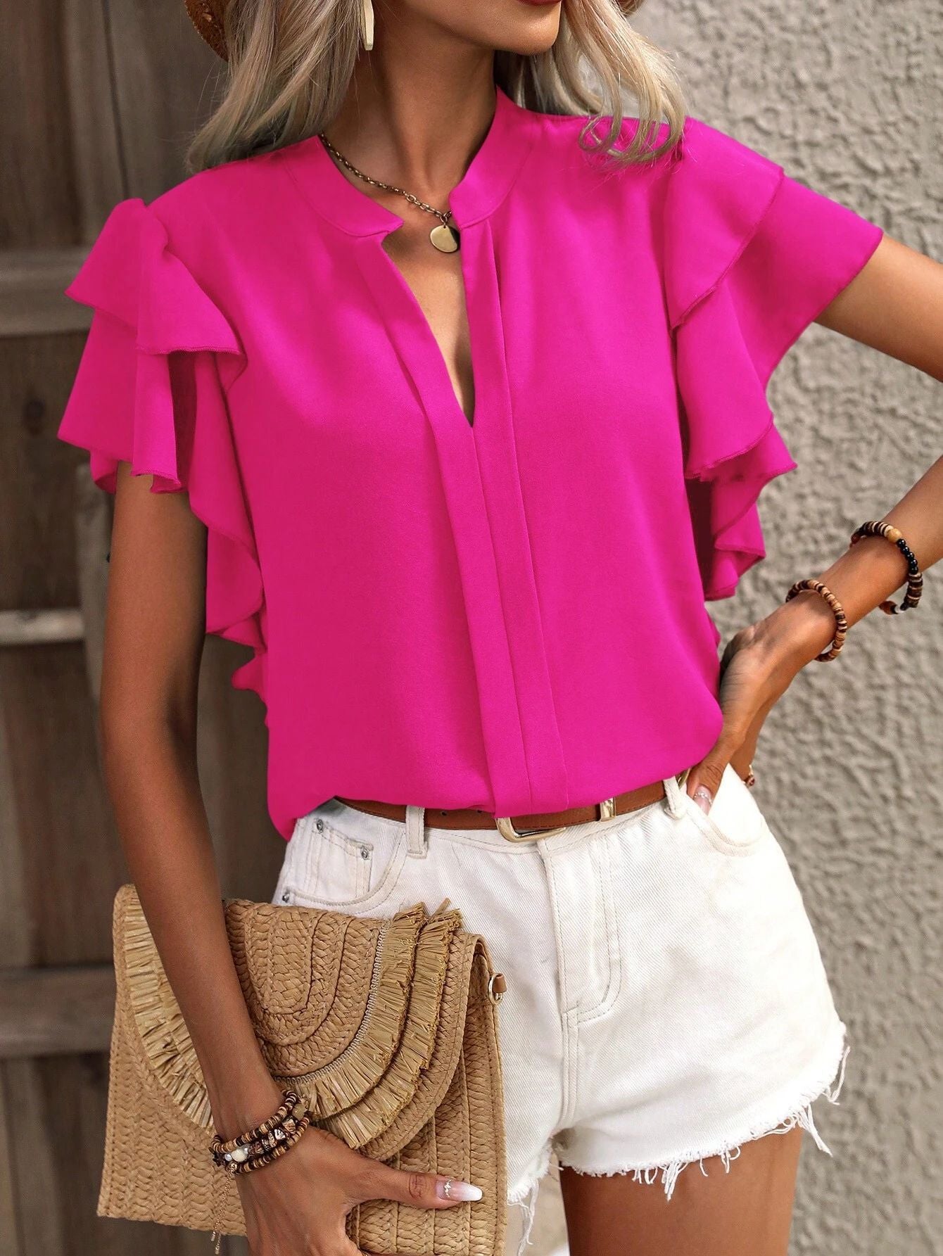 Isla - Chic Sleeveless Women's Blouse for Elegant Summer Style