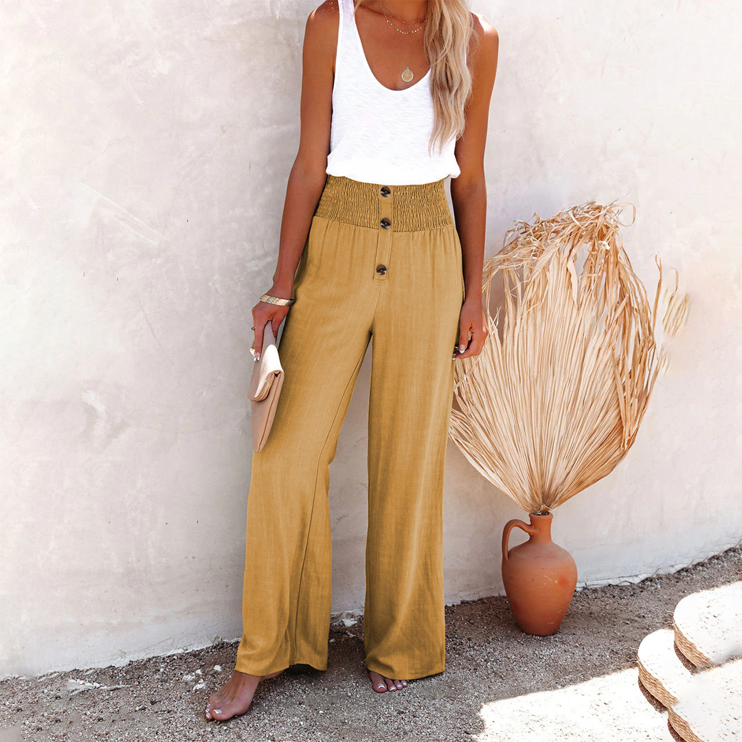 Chic High-Waisted Women's Pants for a Trendy Fashion Statement