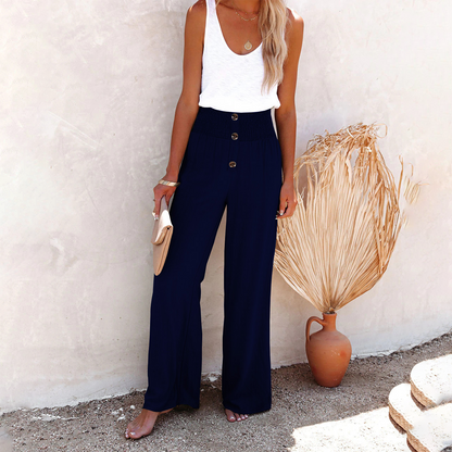 Chic High-Waisted Women's Pants for a Trendy Fashion Statement