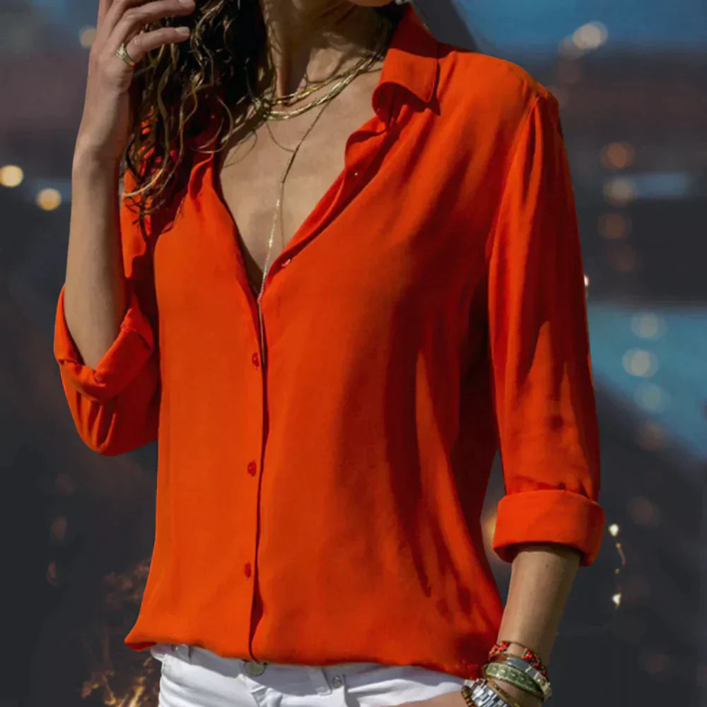 Celeste Chic and Versatile Women's Blouse for Elegant Everyday Style