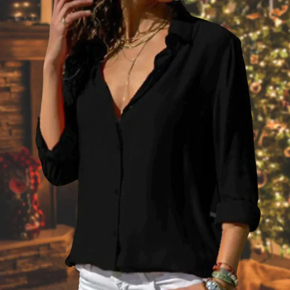 Celeste Chic and Versatile Women's Blouse for Elegant Everyday Style