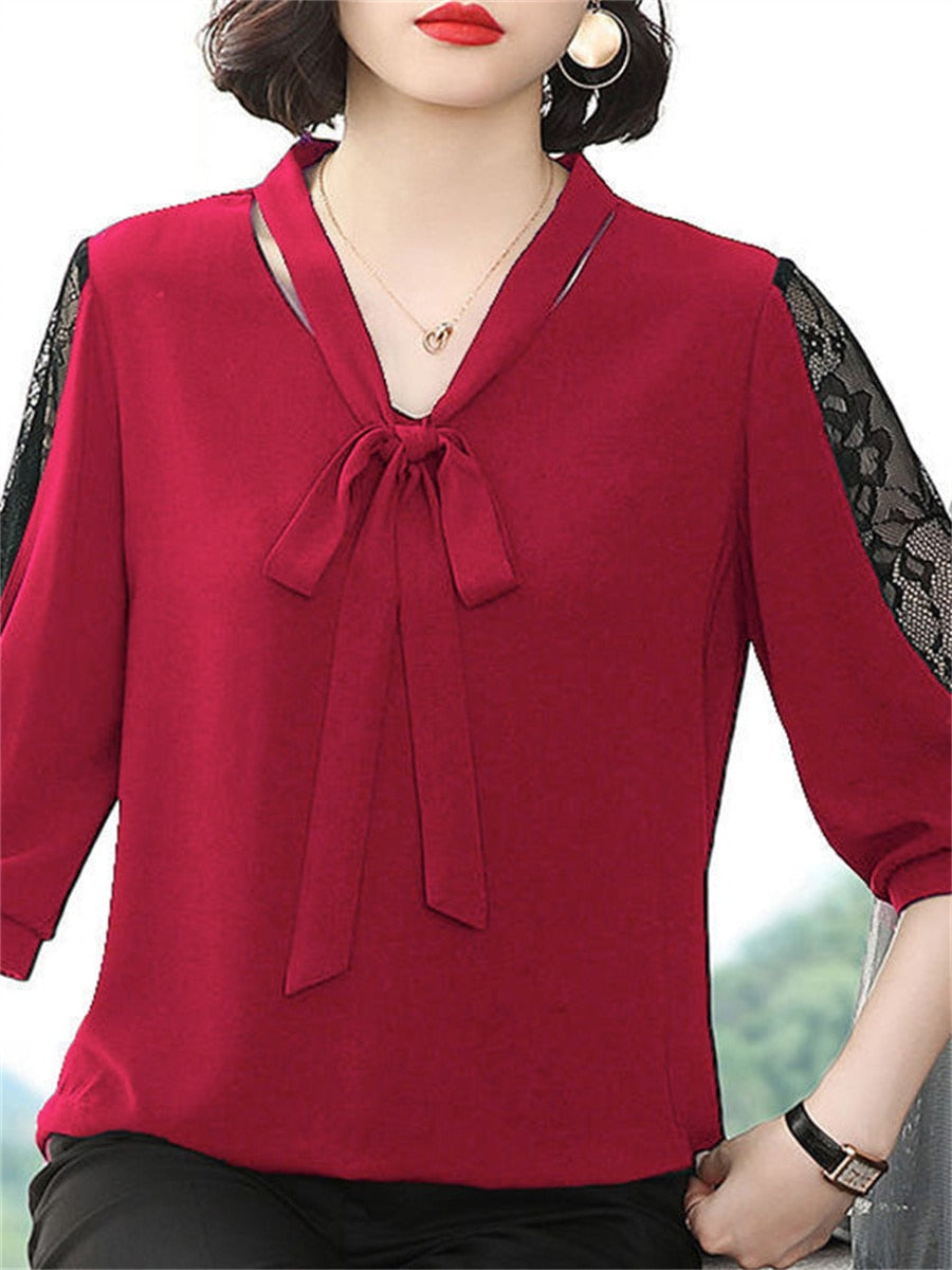 Daniella Womens Breezy Summer Blouse Lightweight Casual Top for Warm Weather
