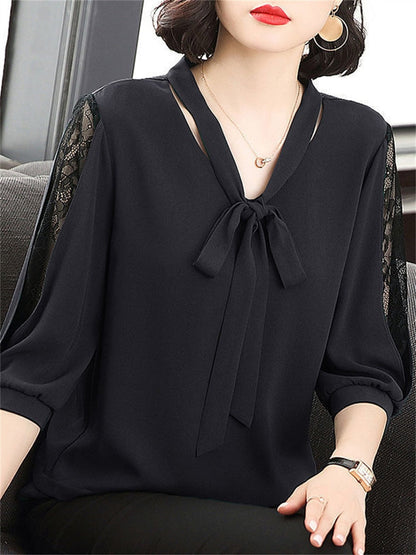 Daniella Womens Breezy Summer Blouse Lightweight Casual Top for Warm Weather
