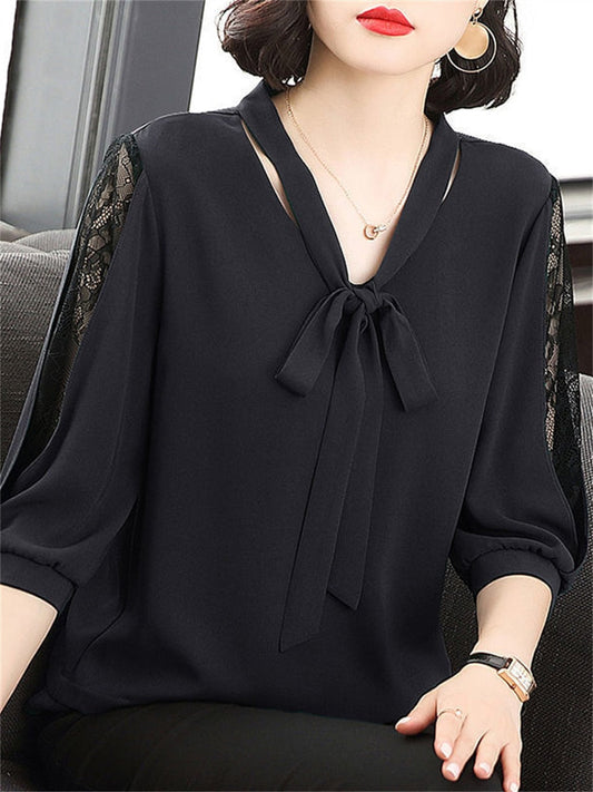 Daniella Womens Breezy Summer Blouse Lightweight Casual Top for Warm Weather