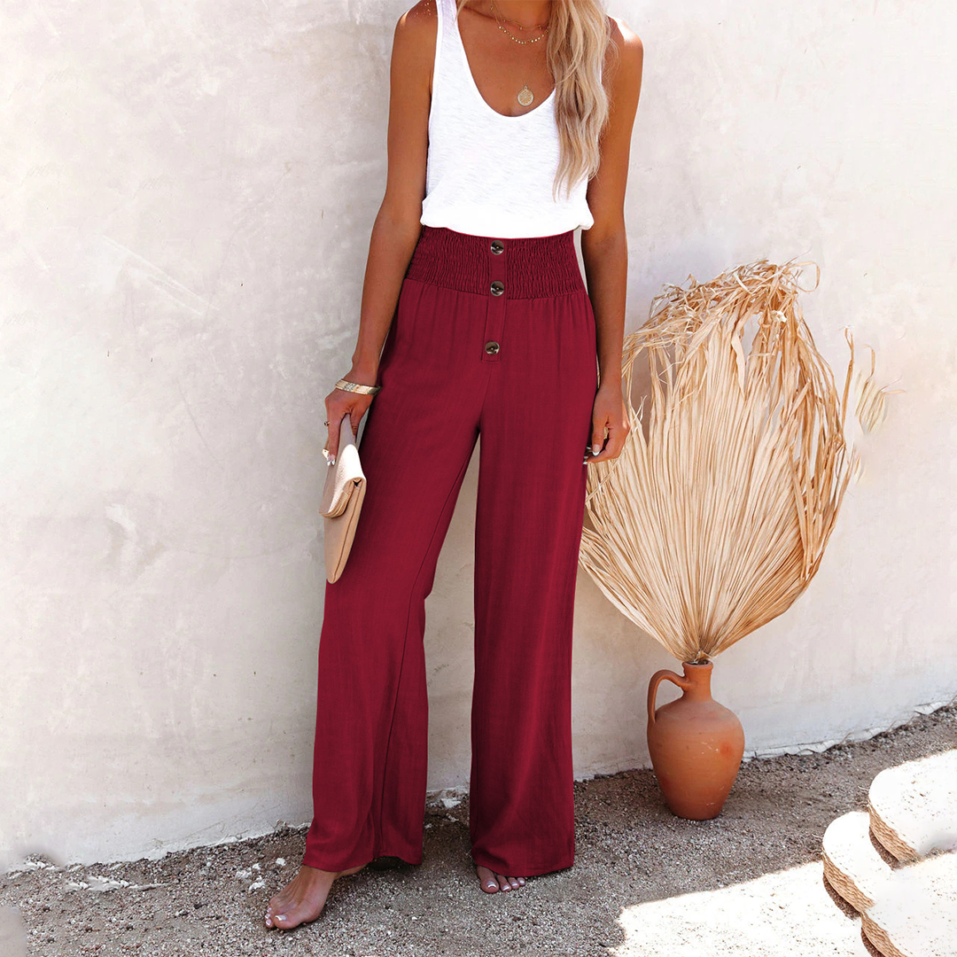 Chic High-Waisted Women's Pants for a Trendy Fashion Statement