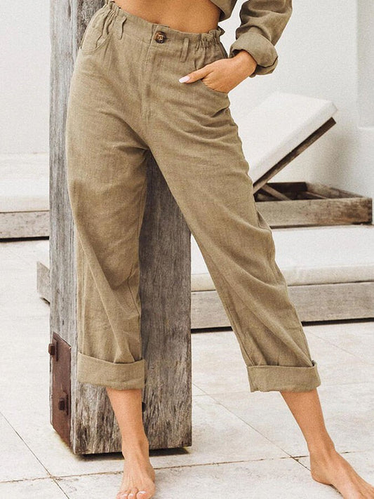 Emma Women's Fashionable and Trendy Trousers for Effortless Style