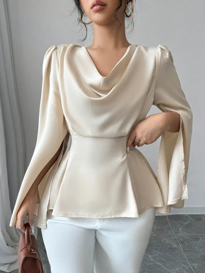 Diana Stylish Women's Top with Bell Sleeves for Elegant Fashion