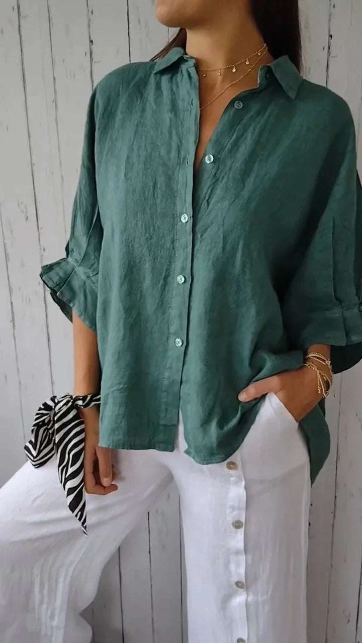 Chic and Comfortable Women's Blouse for Effortless Style